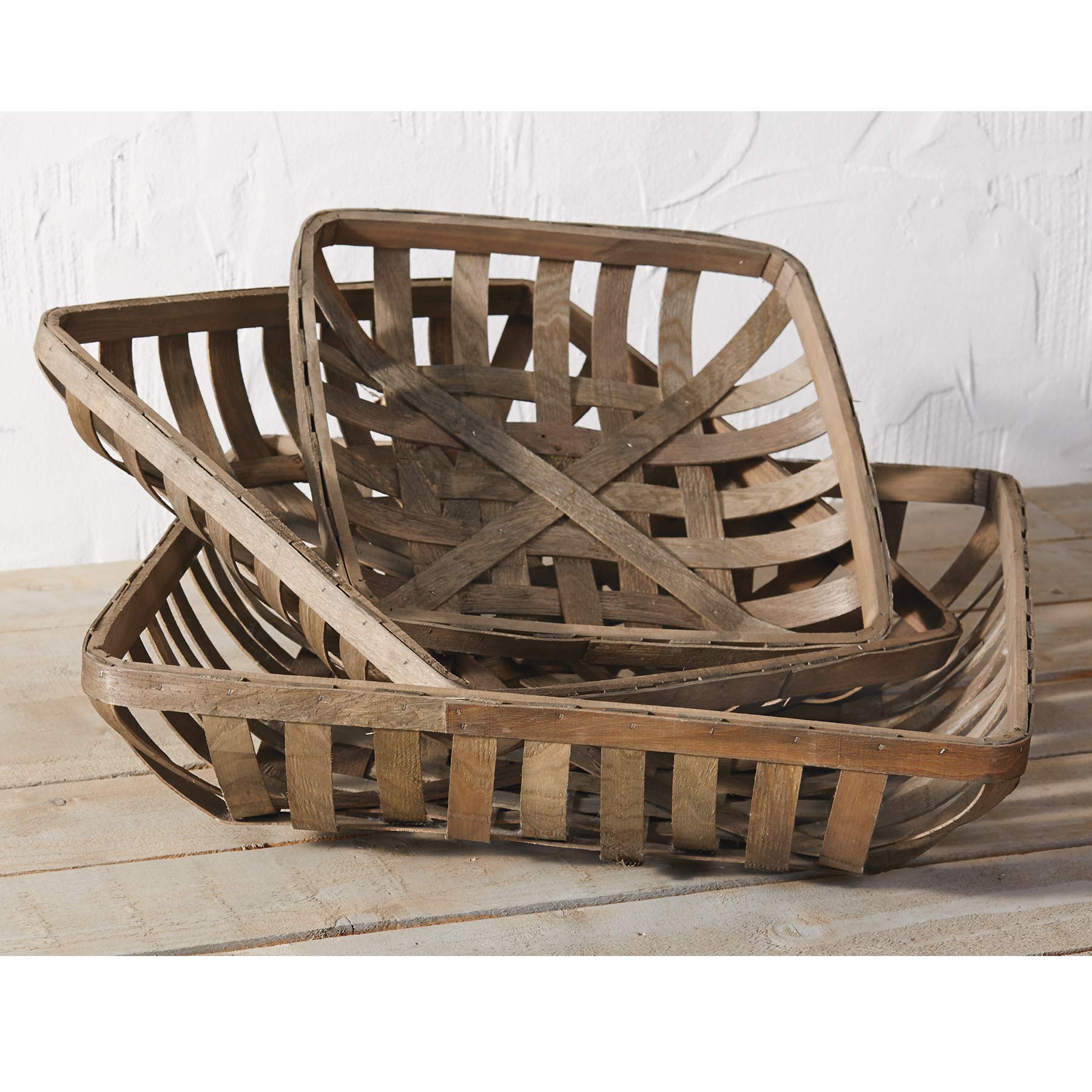 set of 3 tobacco baskets Amazon.com: Tobacco Basket Set of 3 (4265550) : Home & Kitchen