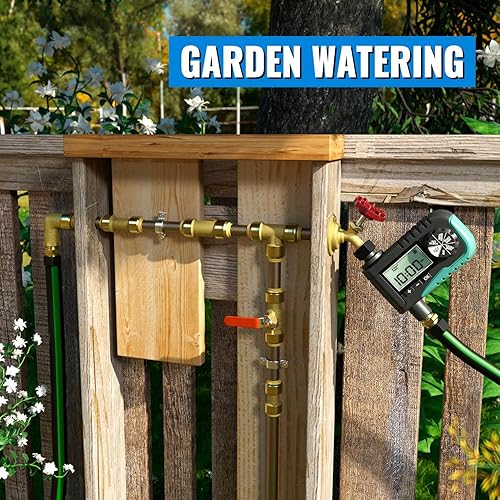 Miniatura 5 de SUNGATOR Accesorios en T de fontanería de 12 pulgada, accesorios en T de empuje de 12 pulgada, accesorios Pex de latón sin plomo, accesorios en T