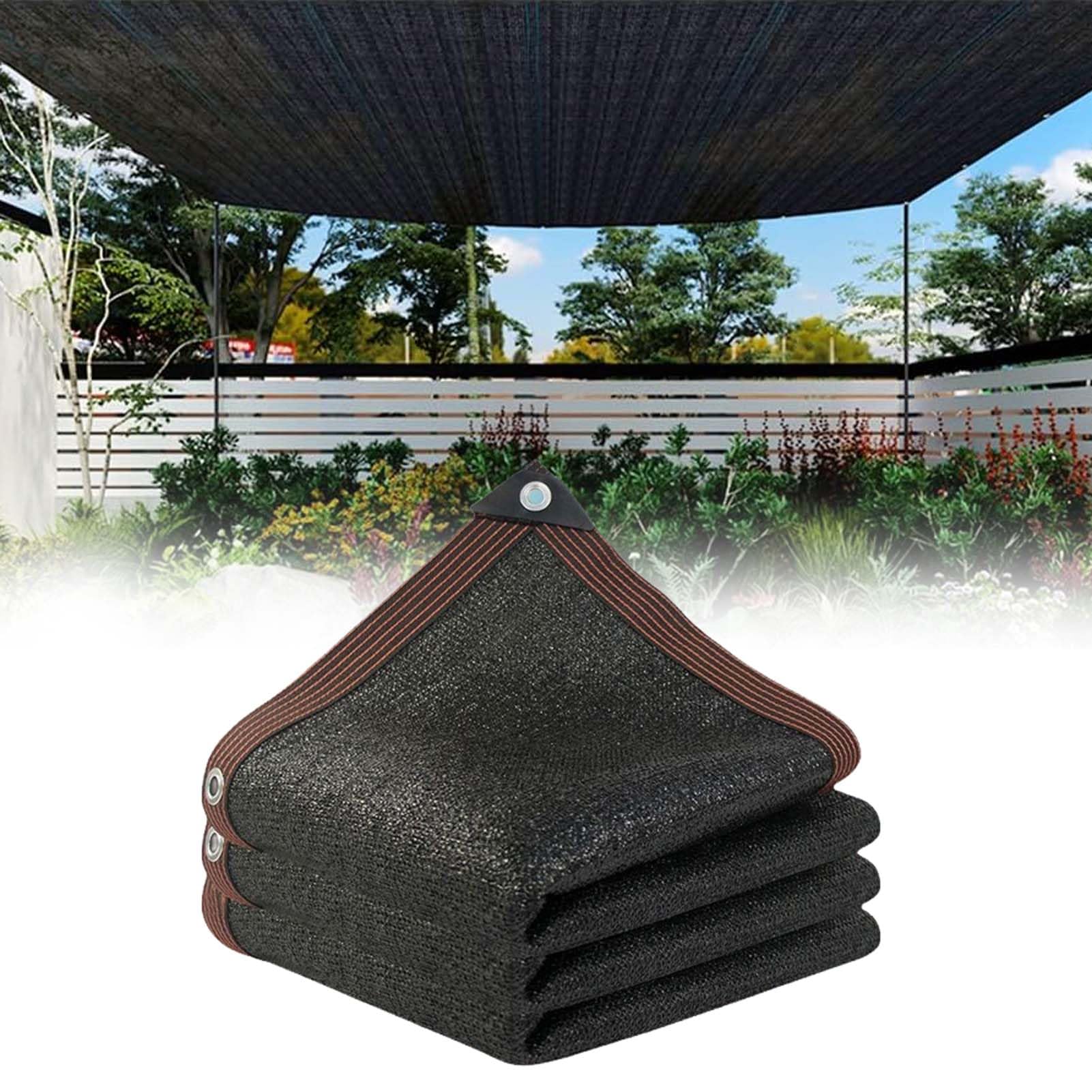Amunpitic Shade Cloth for Garden Patio 1x3m, Shading Net with Grommets Outdoor, Sun Shades Cover 90% Shading Rate, for Pergola, Greenhouse, Plants Growing, Chicken Coop