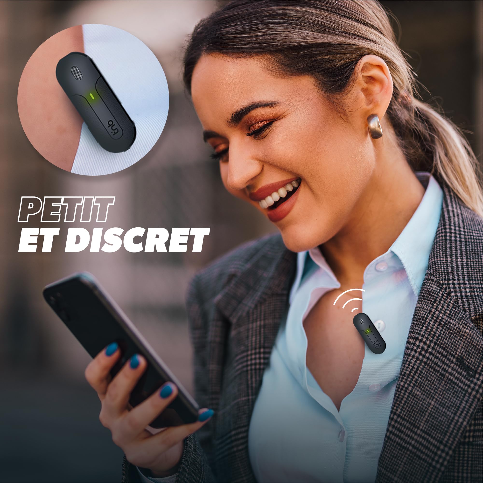 T'nB Buzz Pro - Micro Cravate sans Fil, Réduction de Bruit