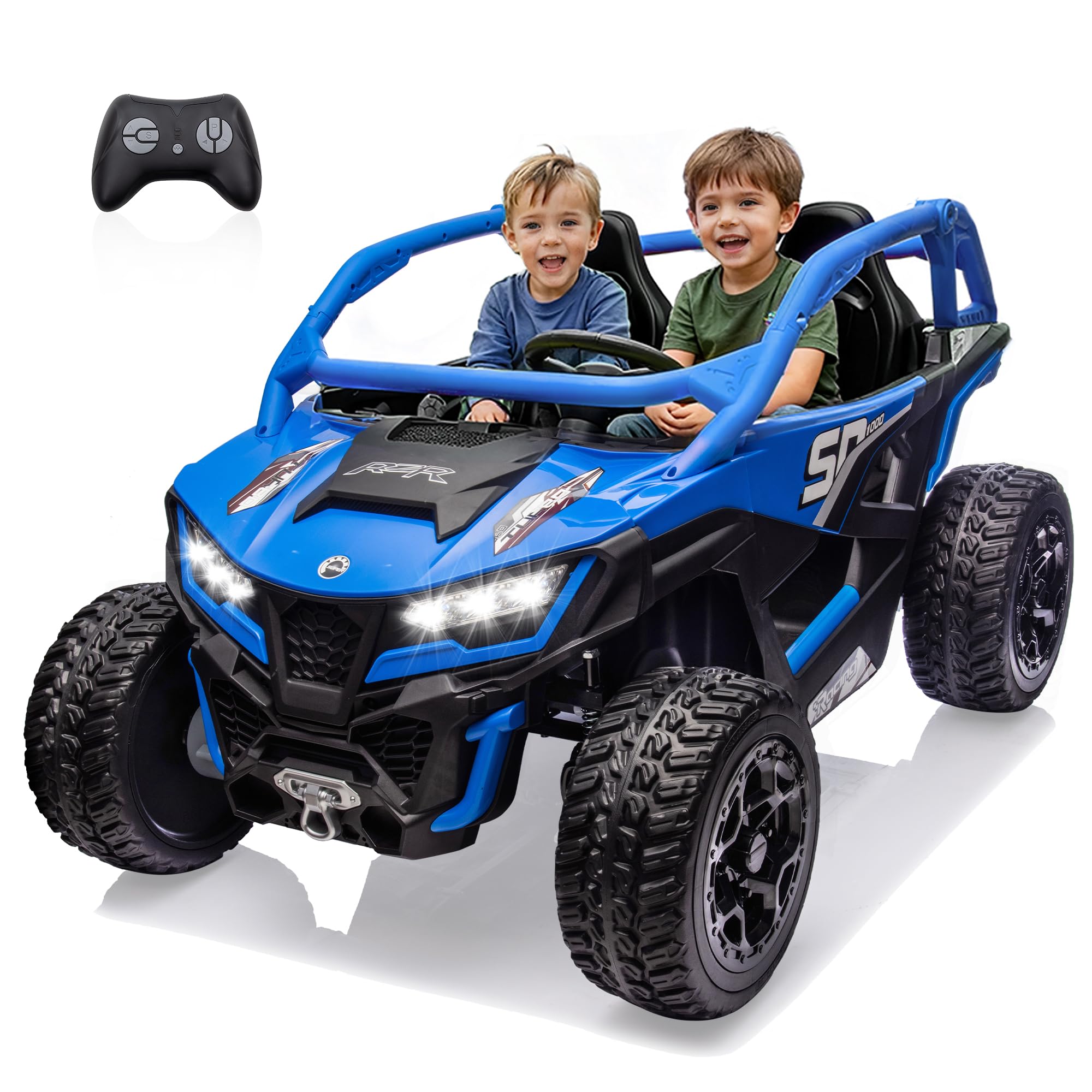 Amazon.com: wanan XL 24V 10AH Ride on Toys for Big Kids Real 2