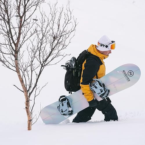 Miniatura 33 de Nidecker Supermatic Snowboard First Universal, de doble entrada, encuadernación automática, cómoda y confiable como una encuadernación regular