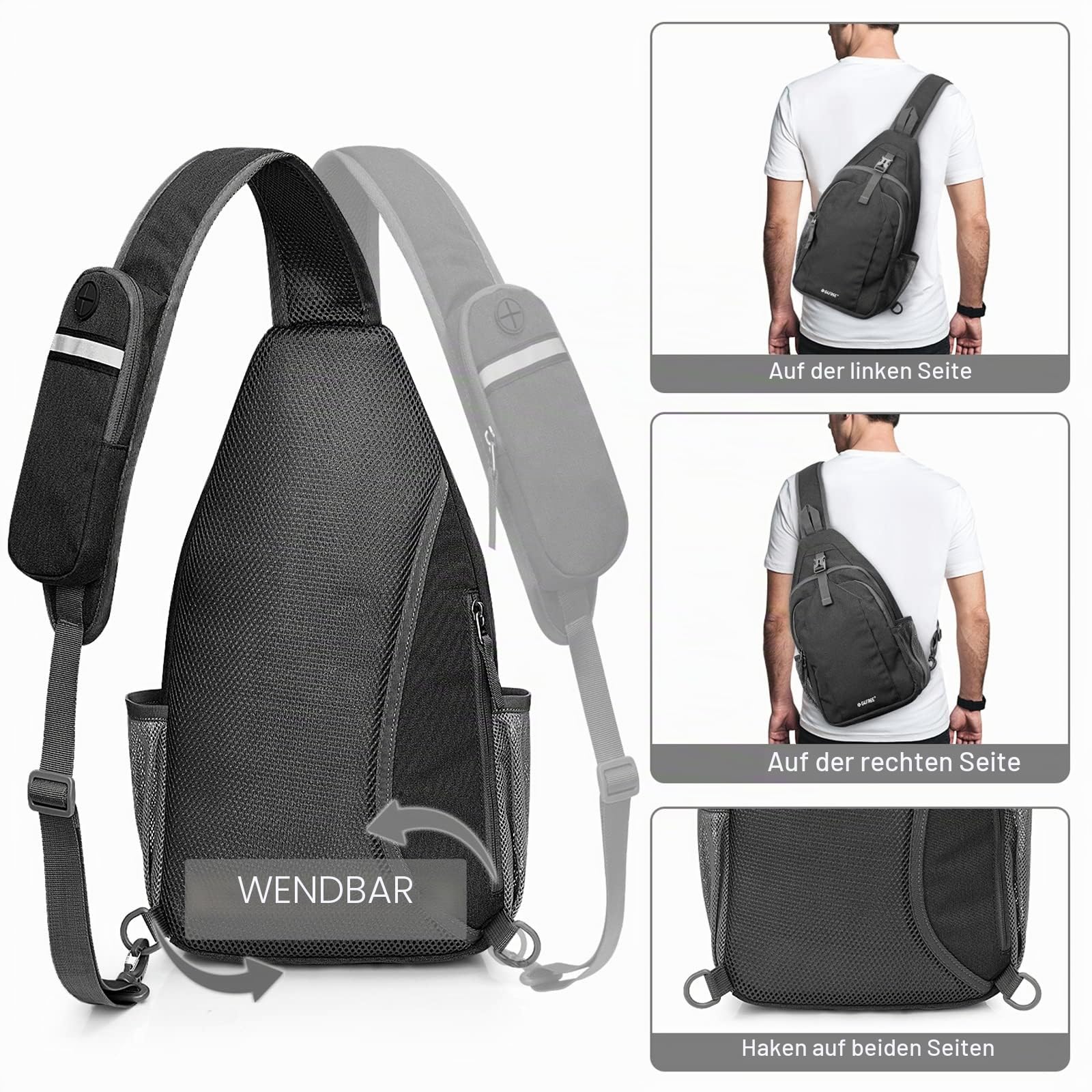 G4Free Gemischte Schultertasche (1 Stück)