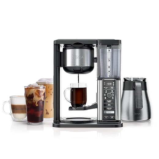Ninja CM407 Specialty Coffee Maker, with 50 oz. Thermal Carafe, Black and Stainless Steel Finish