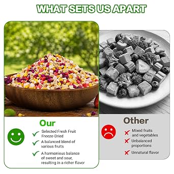 Freeze Dried Fruit, 175g/6.17OZ Freeze Dried Mixed Fruit Snacks