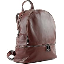 modamoda de T137 Damen Leder Rucksack Handtasche Medium handmade in Italy
