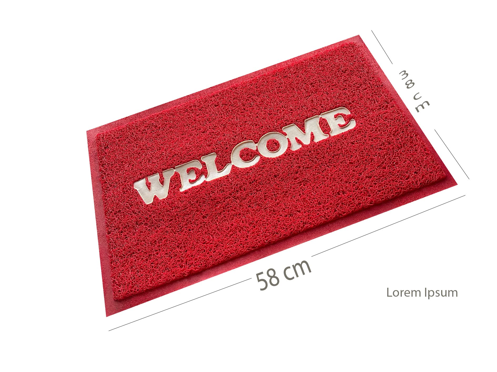 AMRO Beautility Needs Home MART Dust & Dirt Removal Anti Skid Door Mat A Must for Home, Office, School, Hotel, Restaurant or Any Outdoor and More Size 16" X 24" Inches (40 X 60) cm 1