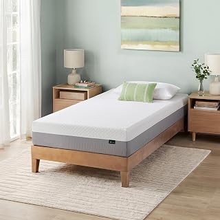 Zinus Twin Mattress - 8 Inch Green Tea Essential Memory Foam Mattress, Affordable Mattress, Pressure Relief, CertiPUR-US Certified Foam, Mattress in a Box, 10-Year Warranty, Twin Size