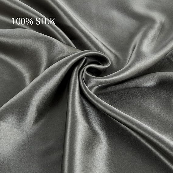Mulberry Silk On Both Sides 16mm Silk Pillowcase for Hair and Skin Envelope (Light Pink, Standard(20X26) (1Pack))