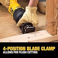 Vista 5 de DEWALT DCS380B 20V Max Sierra reciprocante, Li-Ion, herramienta sola