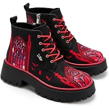 Hot Chocolate Design Bold Womens Chunky Ankle Boots