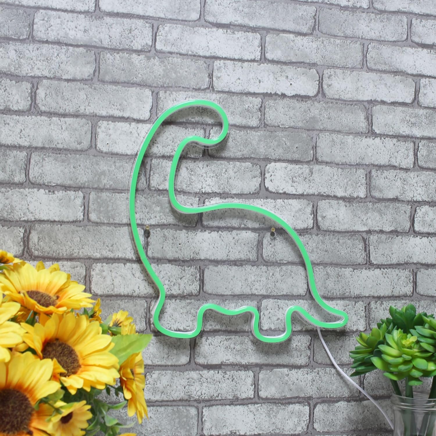 ADVPRO Dinosaur Kid Room Flex Silicone LED Neon Sign - Purple - st16s33-fnu0027-p