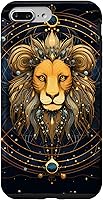 Vista 12 de Funda para iPhone 12 mini Leo signo del zodiaco León Horóscopo Constelación