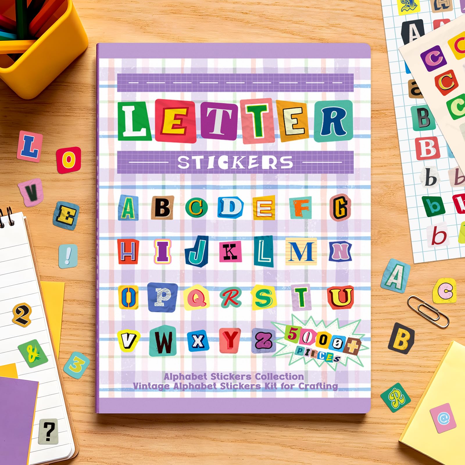 5000+ Letter Stickers - Scrapbooking & Journaling -1
