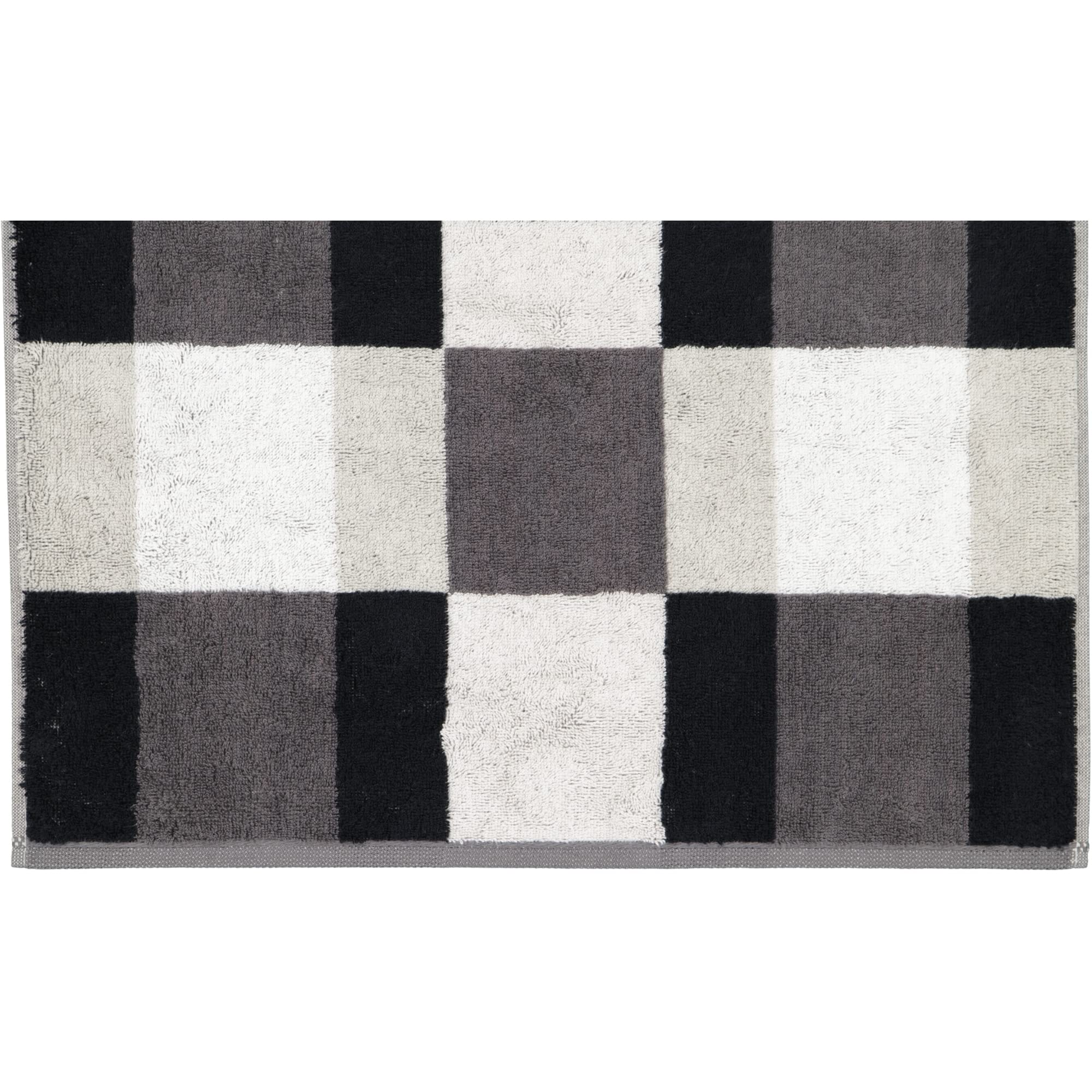 Cawö Home Ręczniki Delight Karo 6219 platyna - 77 ręcznik kąpielowy 70 x 140 cm