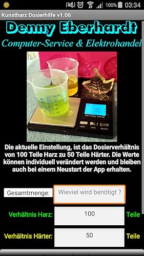 resin dosing
