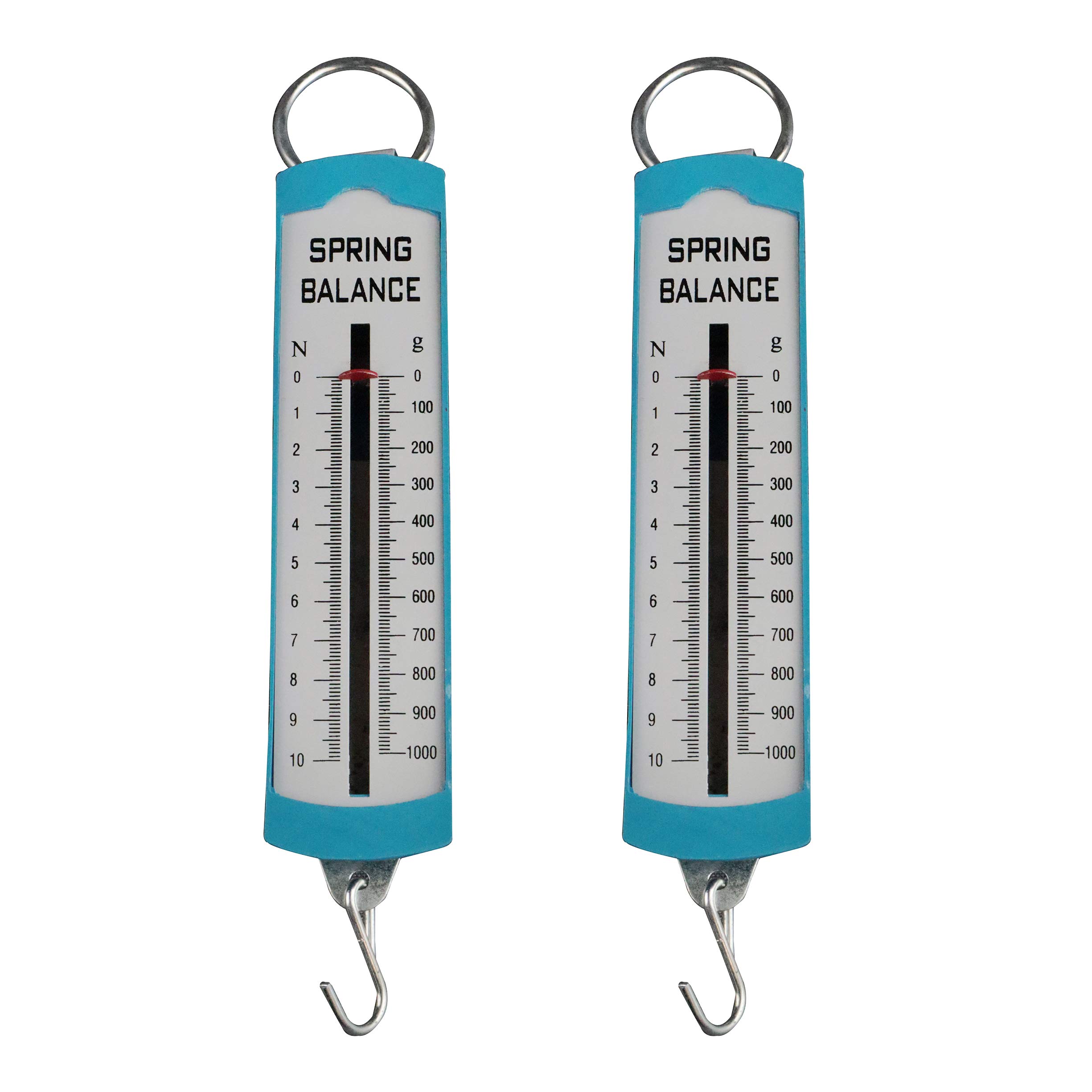 Walter ProductsWalter Products P11104 Pack of 2 - Hanging Spring Scale (0-1000g, 10N)