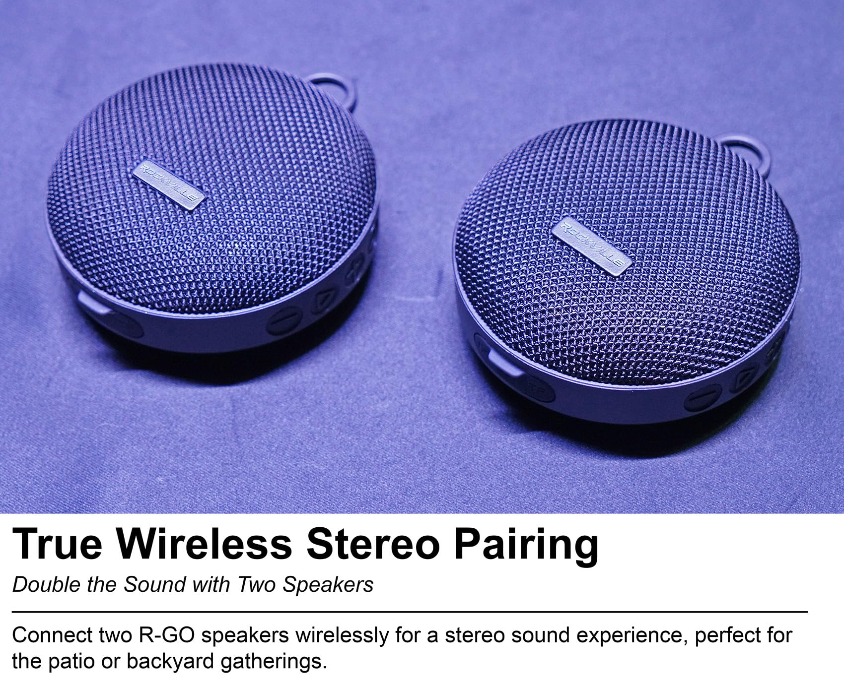 wireless speaker rockville portable bluetooth speaker