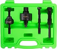 Vista 3 de OEMTOOLS Kit de extractor e instalador de polea de dirección asistida, remueve e instala poleas de bomba de dirección asistida en la mayoría