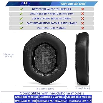 Amazon.com: Premium Replacement Crossfade Wireless Ear Pads
