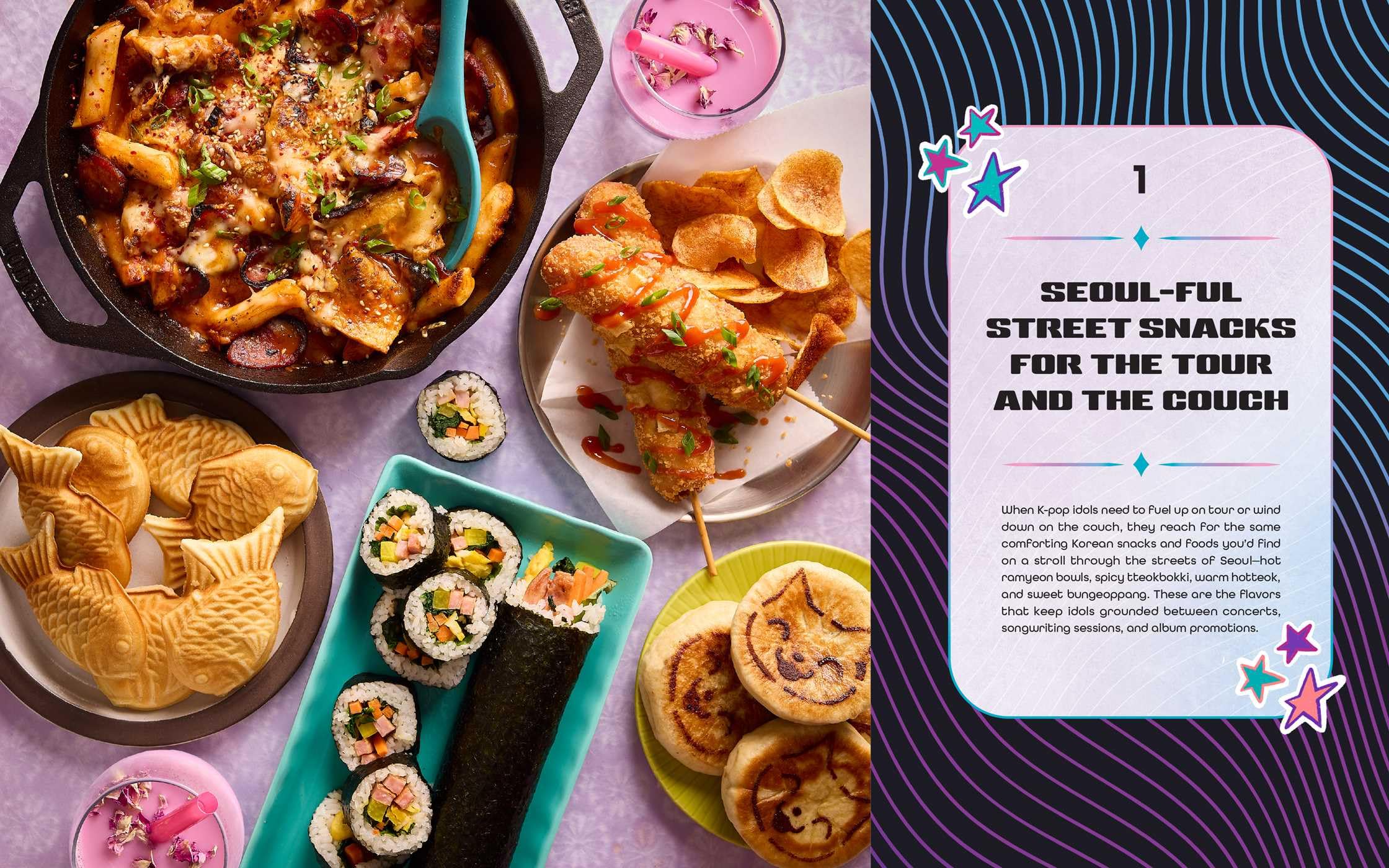 The K-pop Kitchen: Korean Recipes and Idol Fun Facts for Fans of Kpop Demon Hunters, Blackpink, Bts, and More