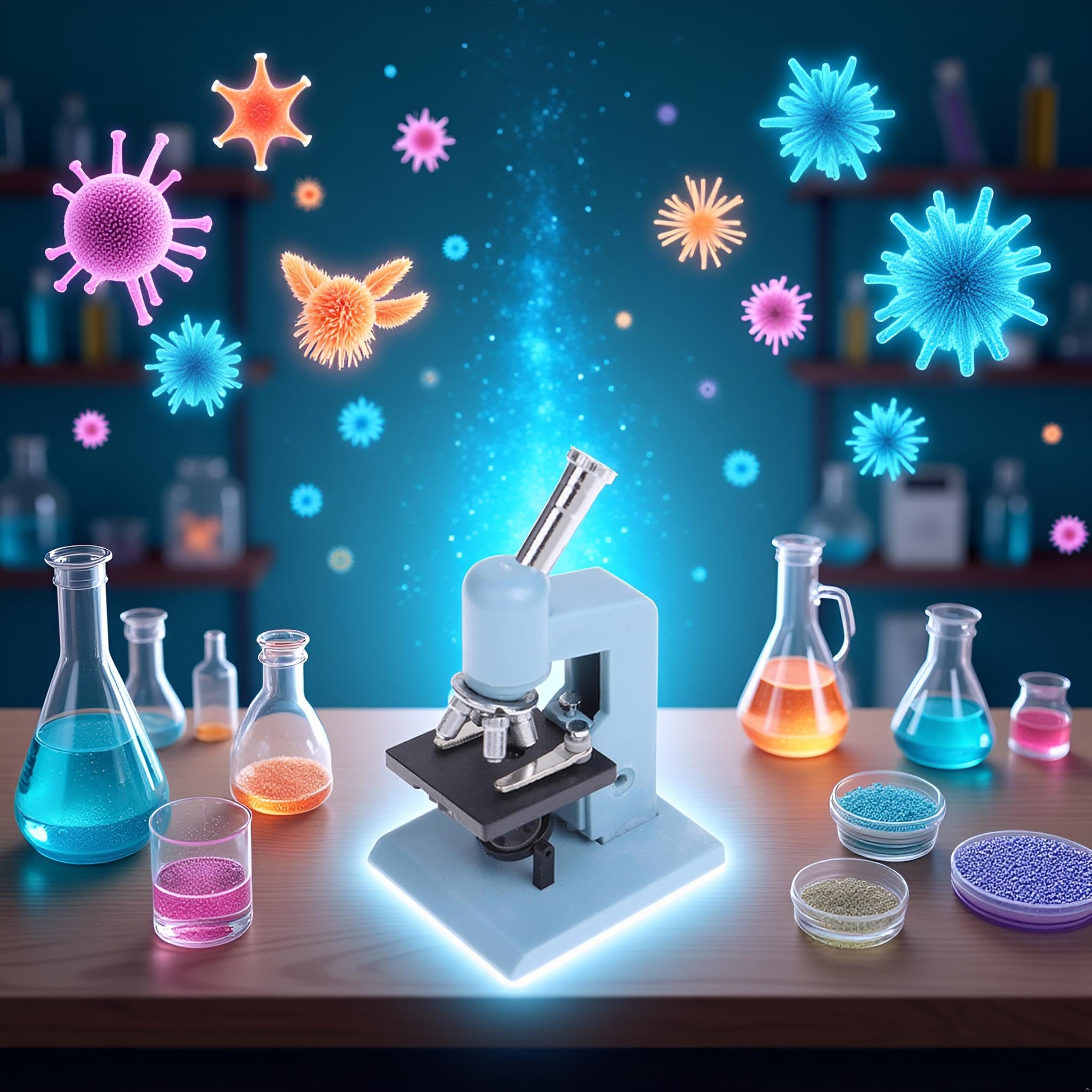 WESIEVYA Adorno De Microscopio Modelo Miniatura Para Decoración De Casa De Muñecas, Diseño Realista Para Escenas En Miniatura Y Proyectos De Manualidades