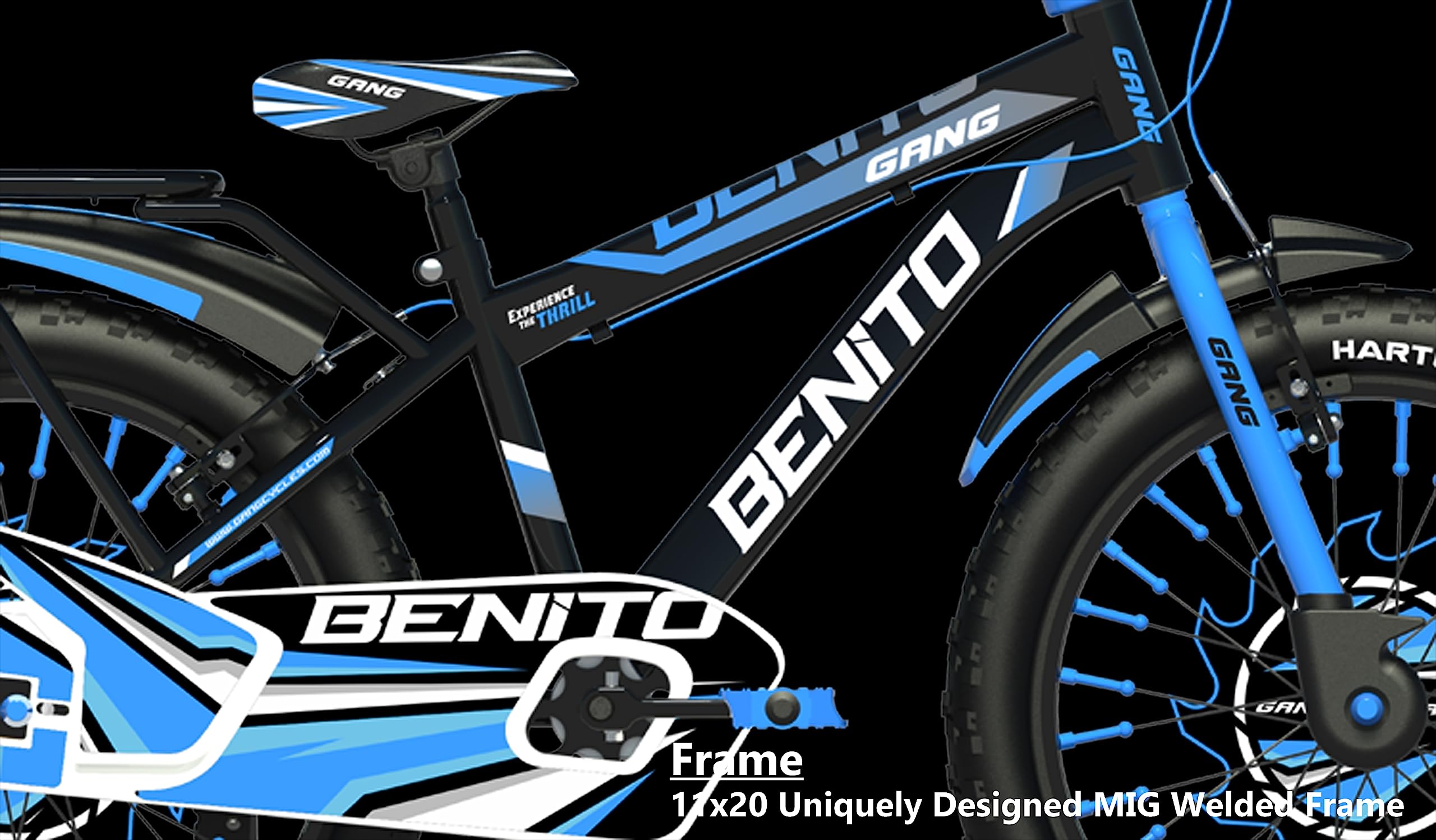 GANG Benito Non-Suspension V-Brake with IBC 20T (Frame : 11 Inches