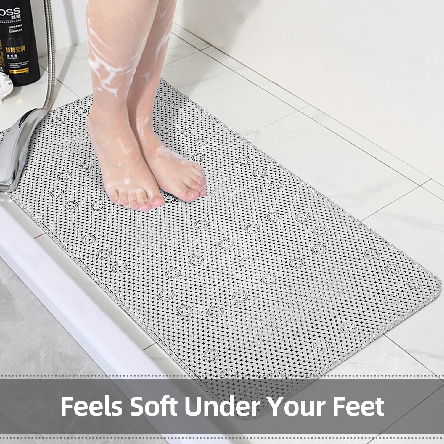 Ameublement et décoration Tapis de bain Vert Wimaha antidérapant Tapis de Baigno