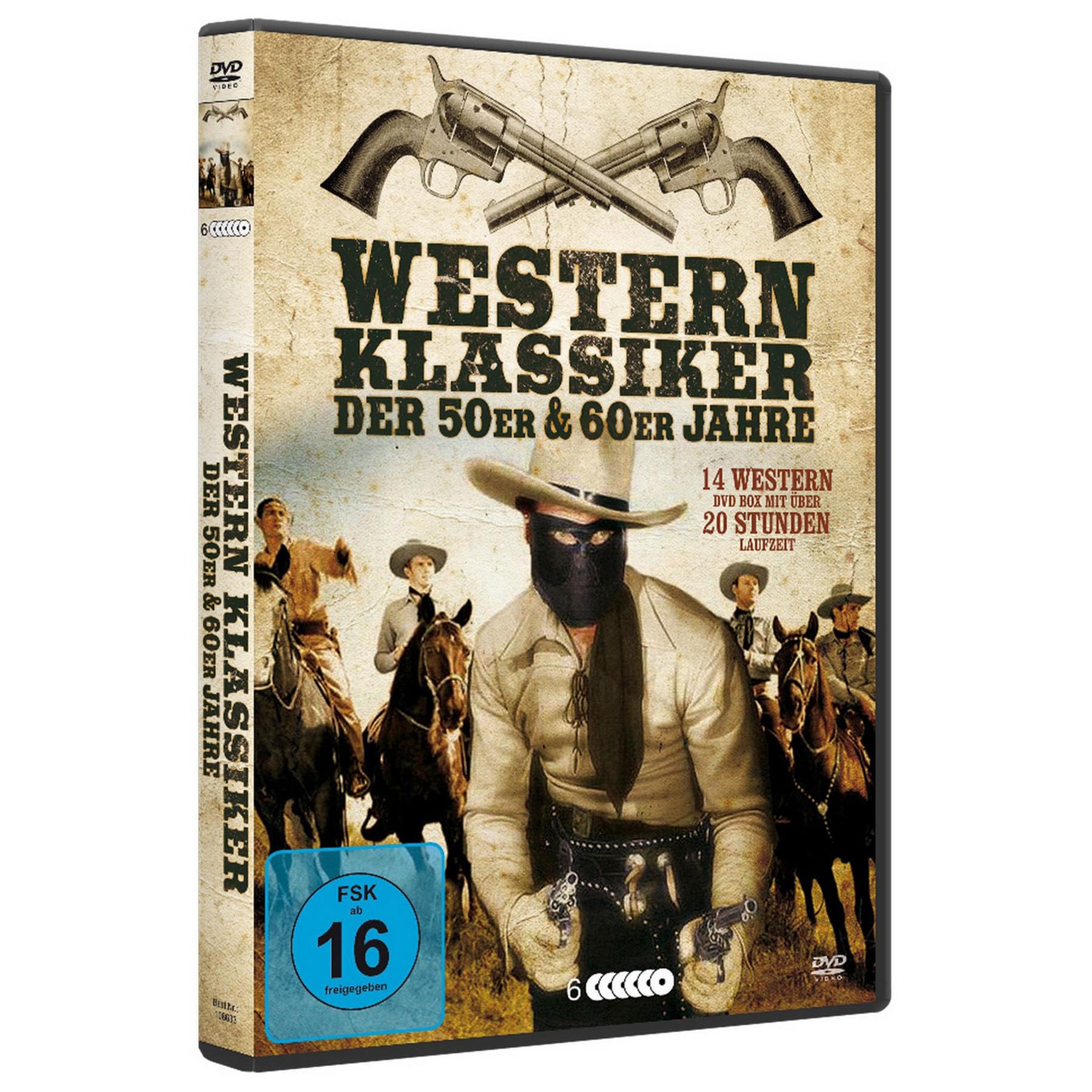 Western der 50er + 60er Jahre - Eine Auslese der schönsten Klassiker - Box mit 14 Filmen [6 DVDs]