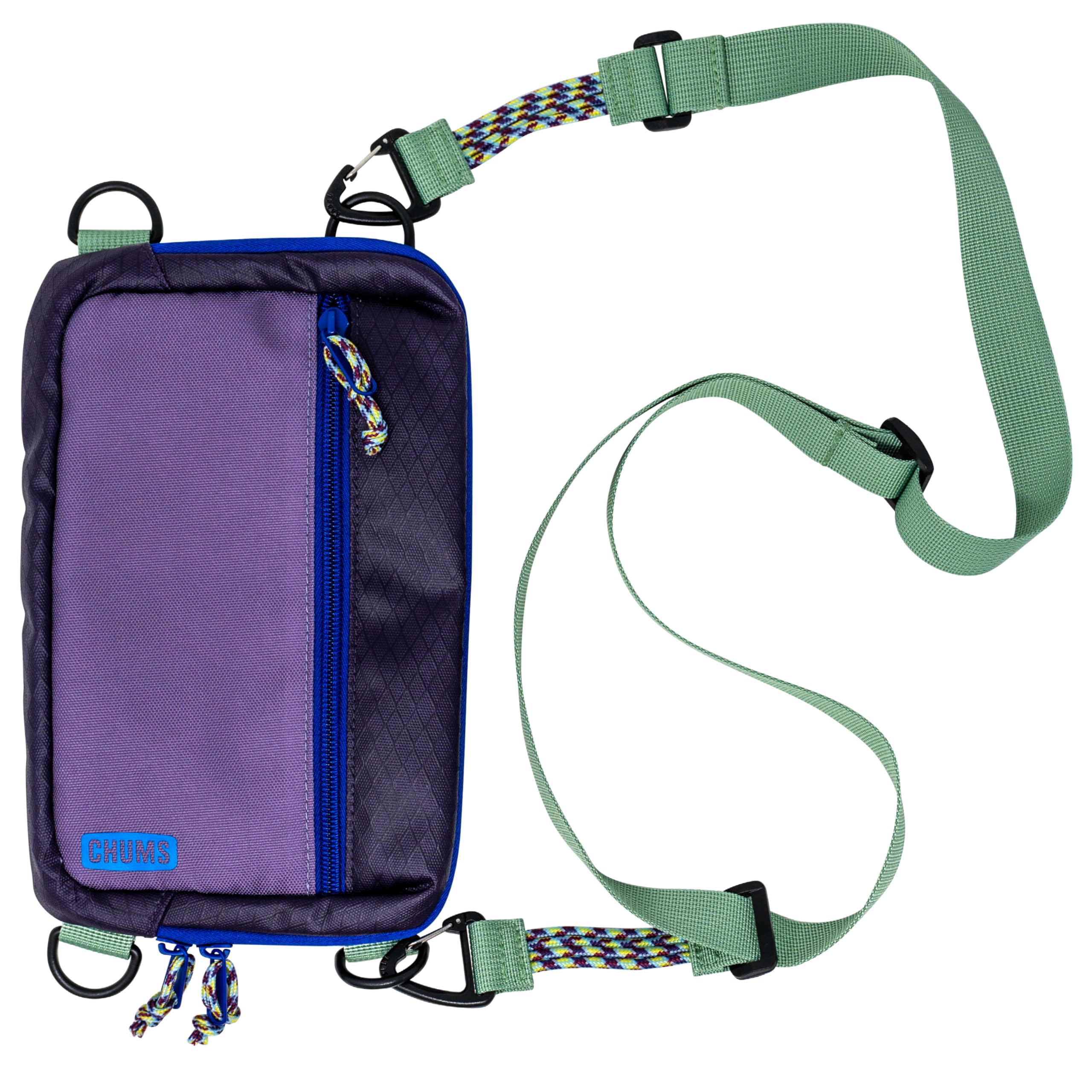 Chums Rover Crossbody Sling Bag for Women & Men – Convertible, Multi-Pocket Day Pack for Travel