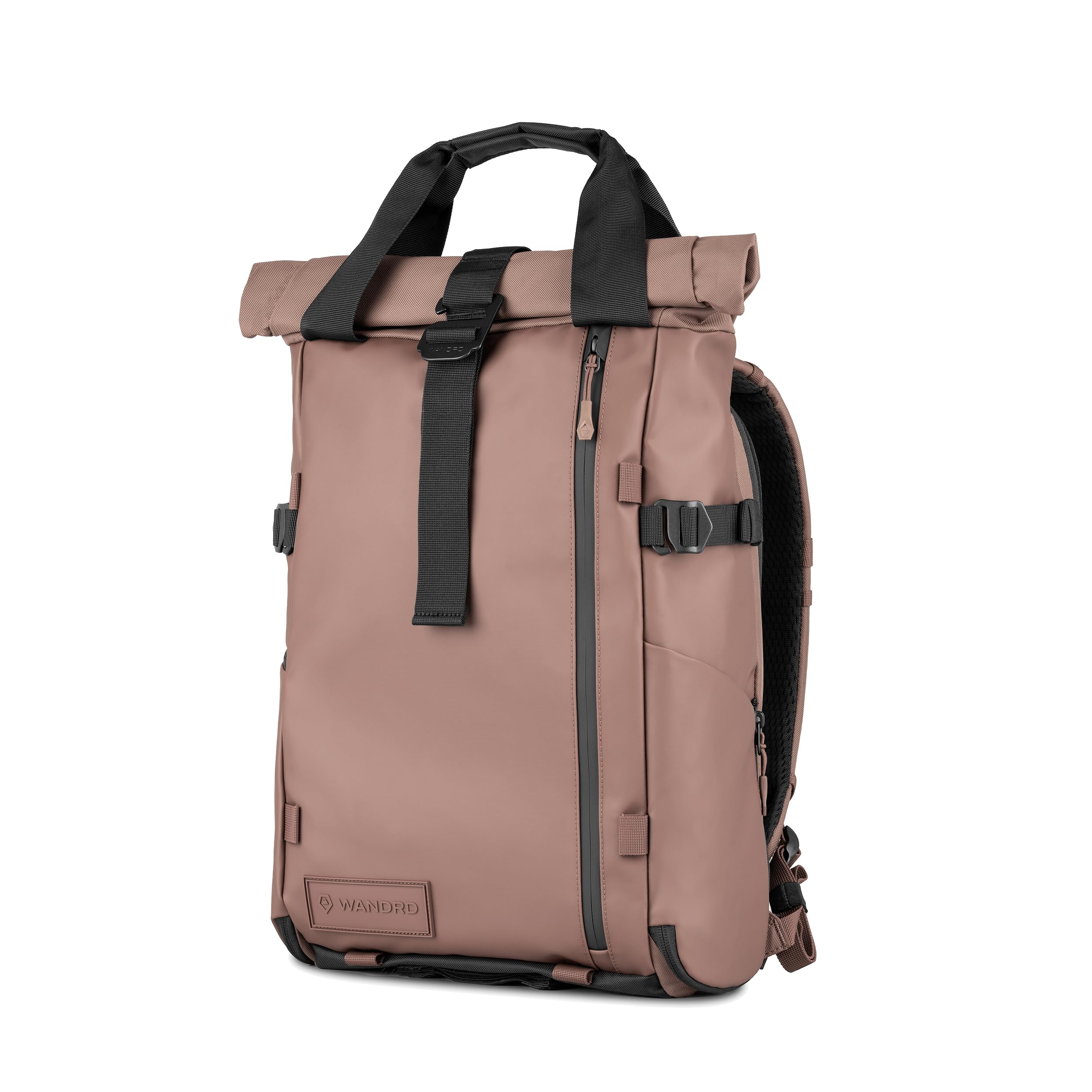 WANDRD PRVKE Rolltop 21L V4 Camera Backpack – Expandable Weatherproof Travel Bag with Laptop Sleeve and Clamshell Opening