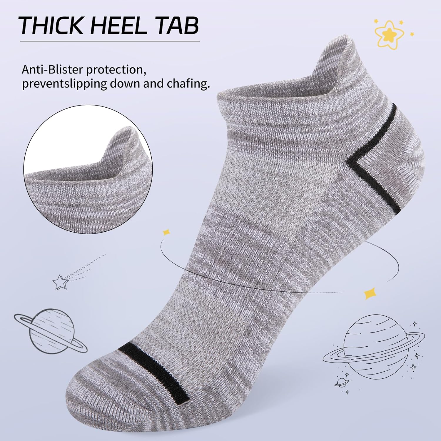 Comfoex 10 Pairs Boys Socks Kids Ankle Sport Cotton Socks For Kids 4-7 7-10 Years Olds - Image 6