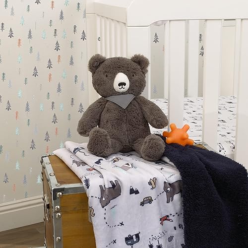 Miniatura 4 de NoJo Carter's Woodland Friends - Oso marrón con bandana de peluche