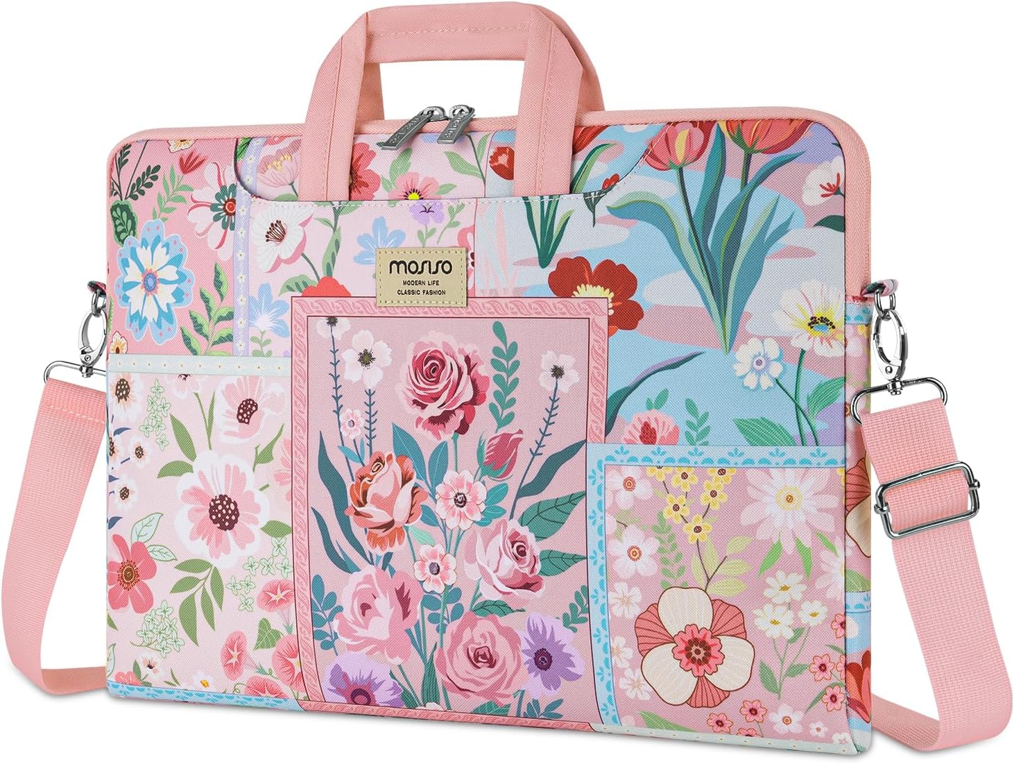 MOSISO Laptop Bag for Women, 15-16 inch Computer Bags