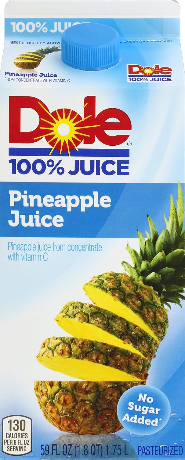 Dole, Pineapple Juice, 59 Fl Oz