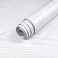 Vista 101 de Yun-aeon Natural Wood-Dark Grey Wood Contact Paper Peel and Stick Wallpaper 17.3"x 80"Self Adhesive Removable Vintage Faux Wood Wall Paper Plank