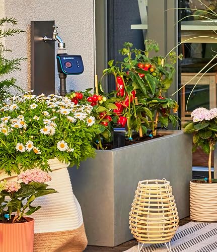 Gardena Micro-Drip-System Drip Irrigation Set Terrace (30 plants): Starter set, ready to use, water-saving irrigation system, simple & flexible connection technology (13400-20) - 8