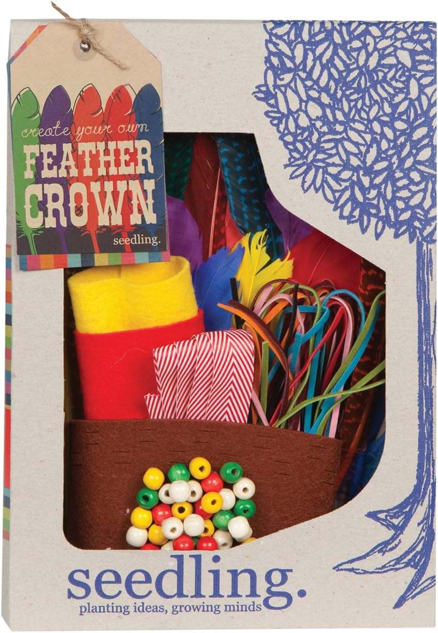 Seedling Create Your Own Feather Crown Kit