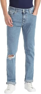 Tommy HilfigerMen's Mid Rise Straight Jeans