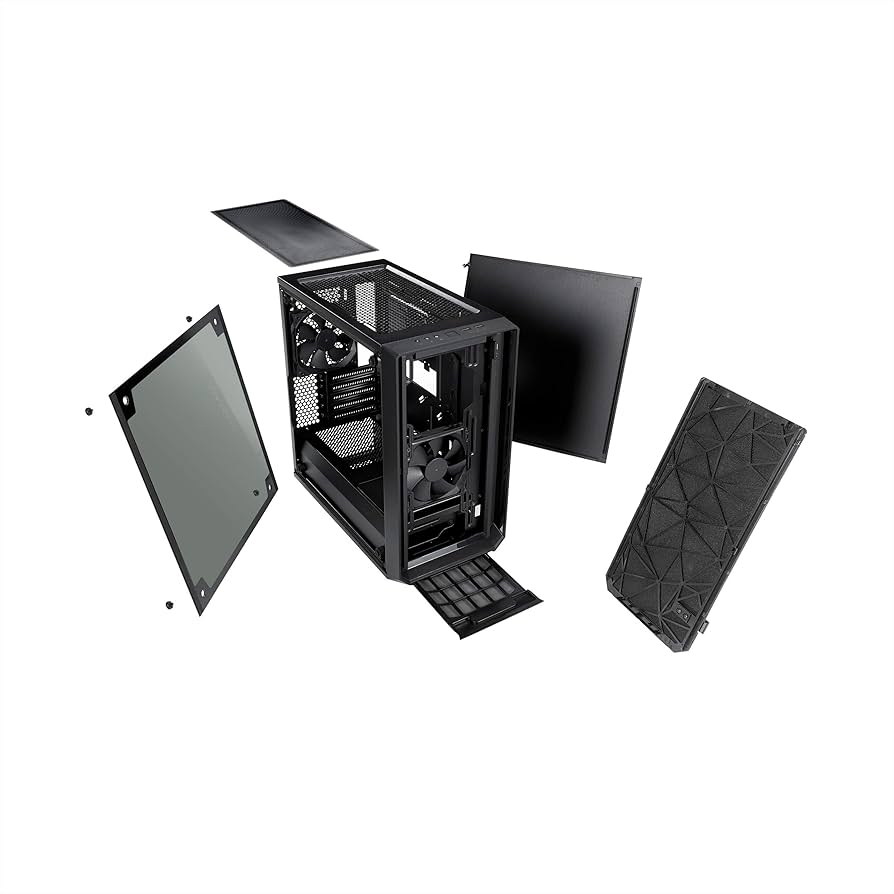Fractal Design Meshify C ミドルタワーケース Meshify C – Tempered Glass — Fractal Design