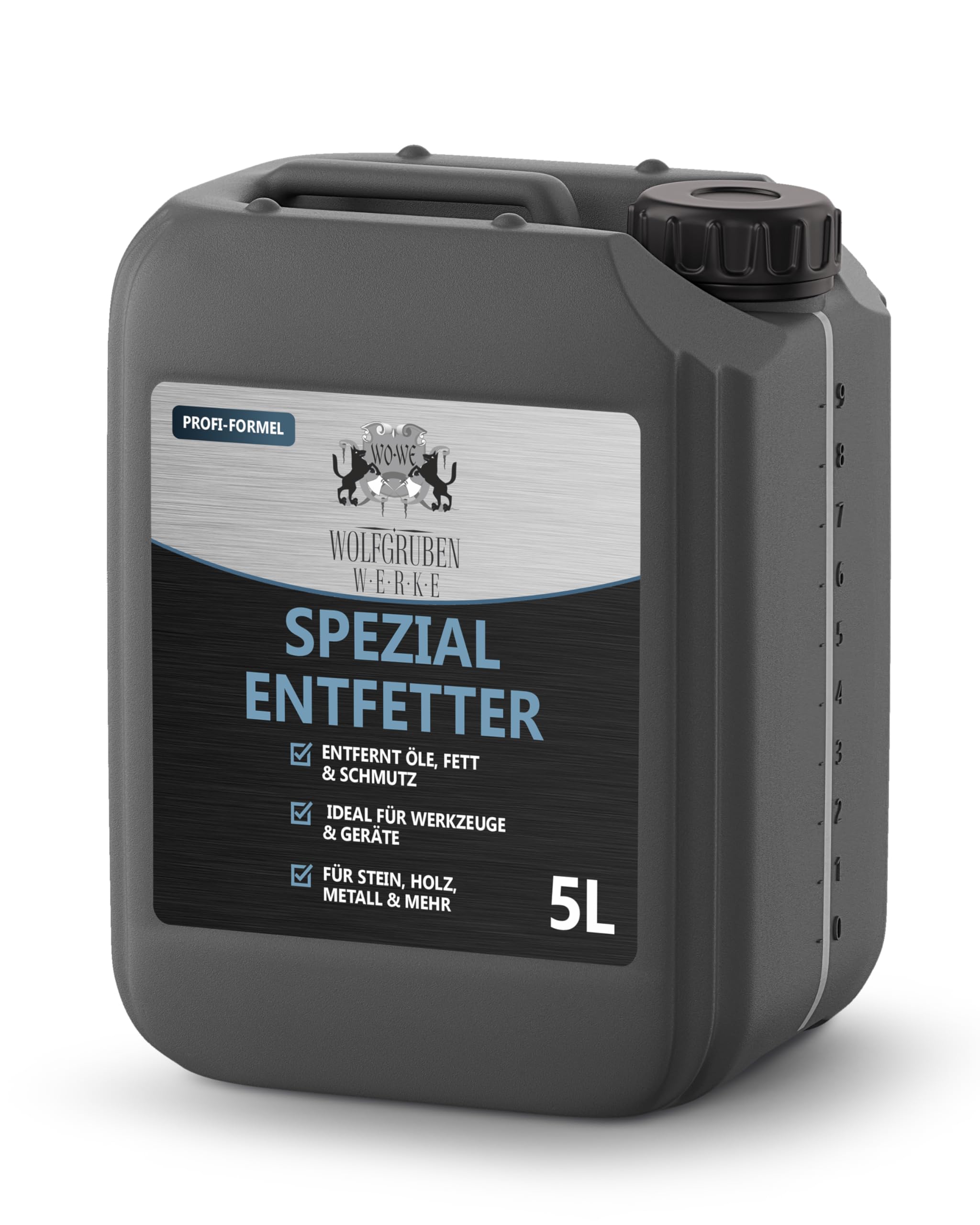 WO-WE Spezial Entfetter – Küchenreiniger & Fettlöser für Küche, Fliesen, Grill, Küchenfronten – 5L