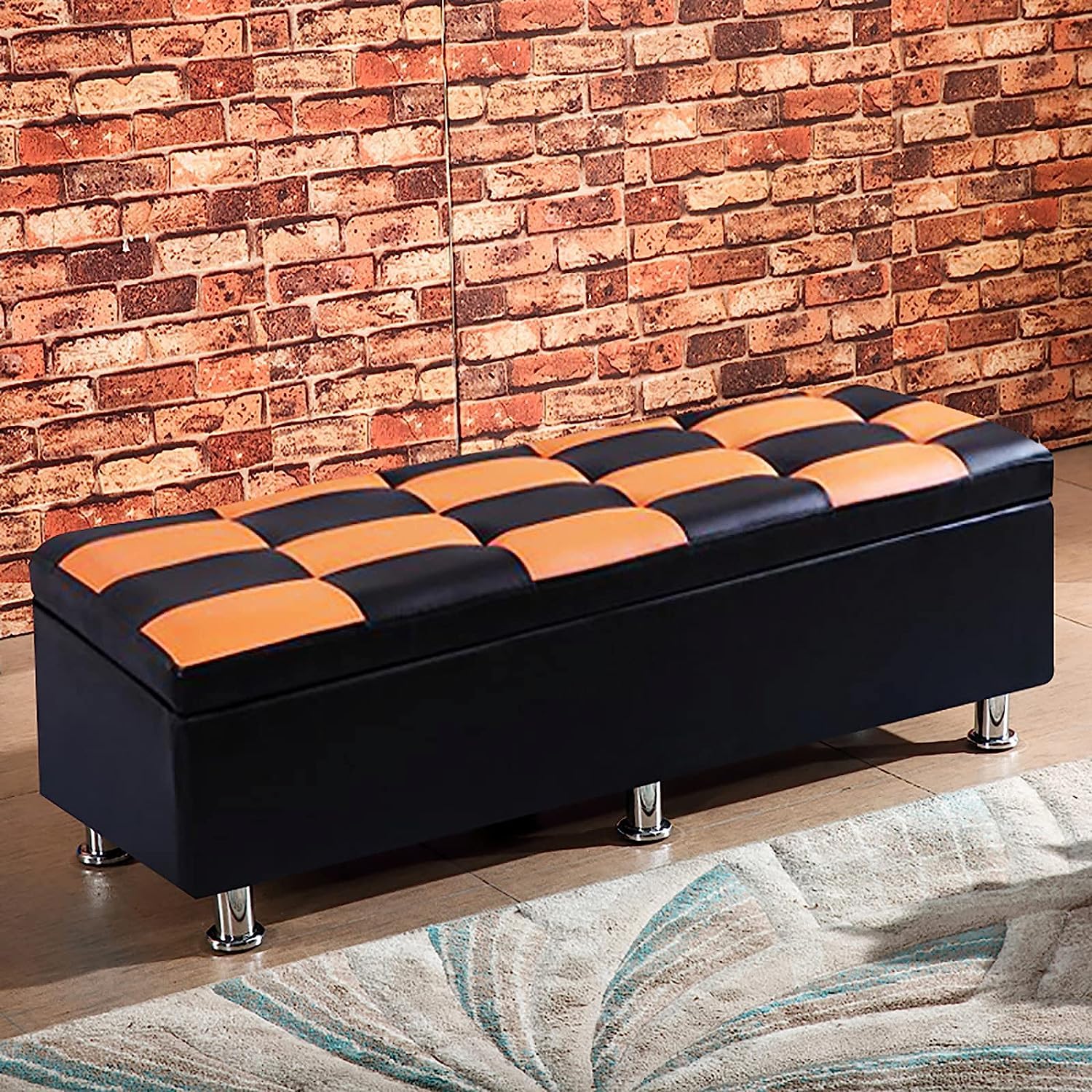Banc d'entrée avec étagère à chaussures pour un accueil chaleureux et ordonné