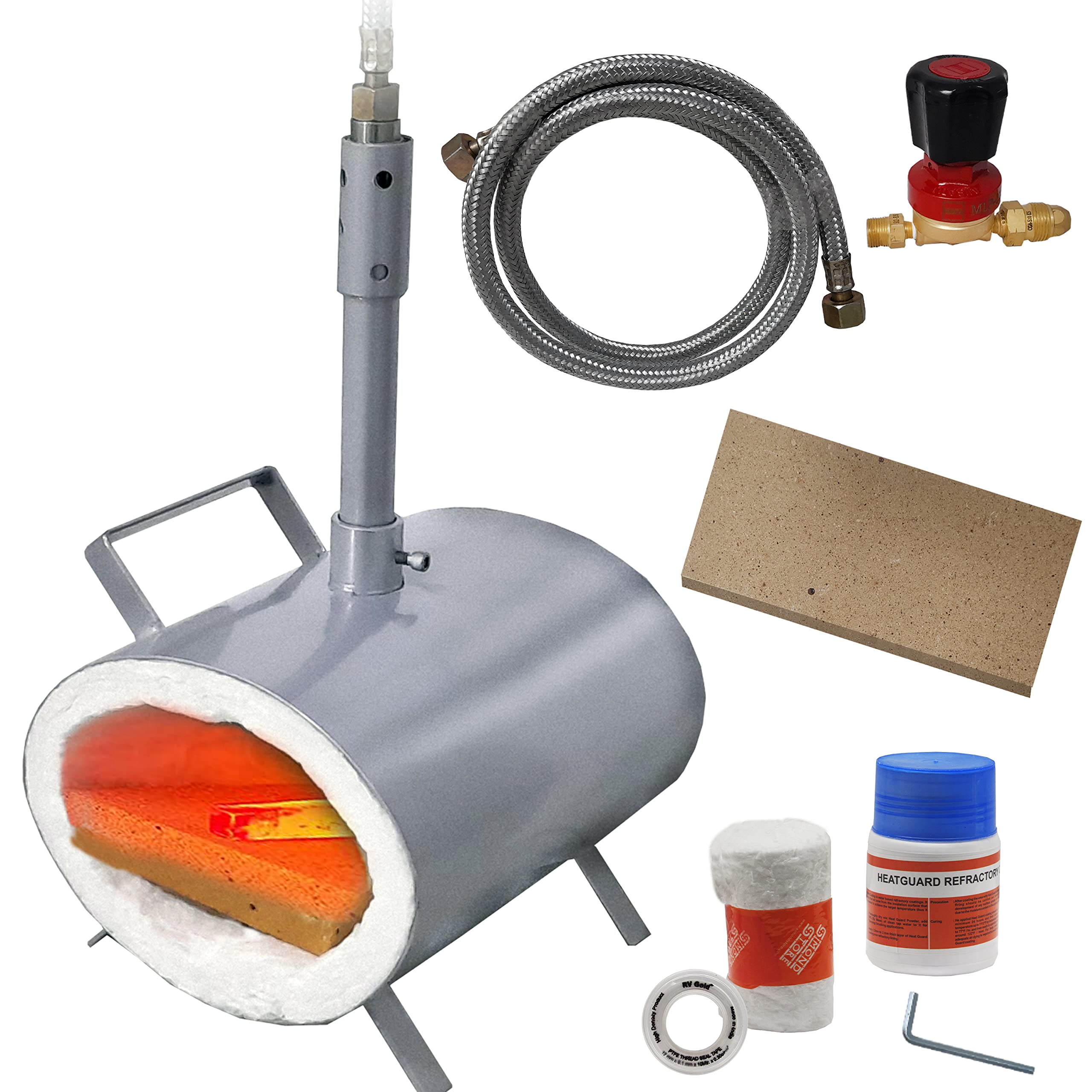 Buy FEBTECH Propane Single Burner Portable Blacksmithing