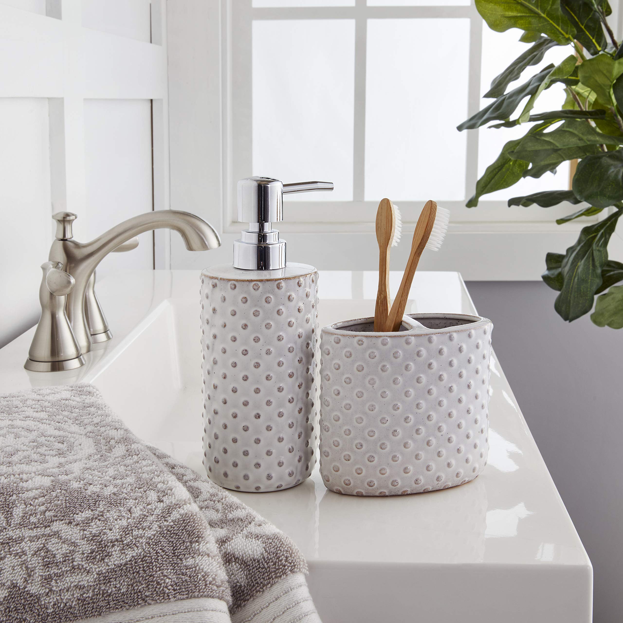 Distributeur de savon floral - Salles de bain - Treasures For Home