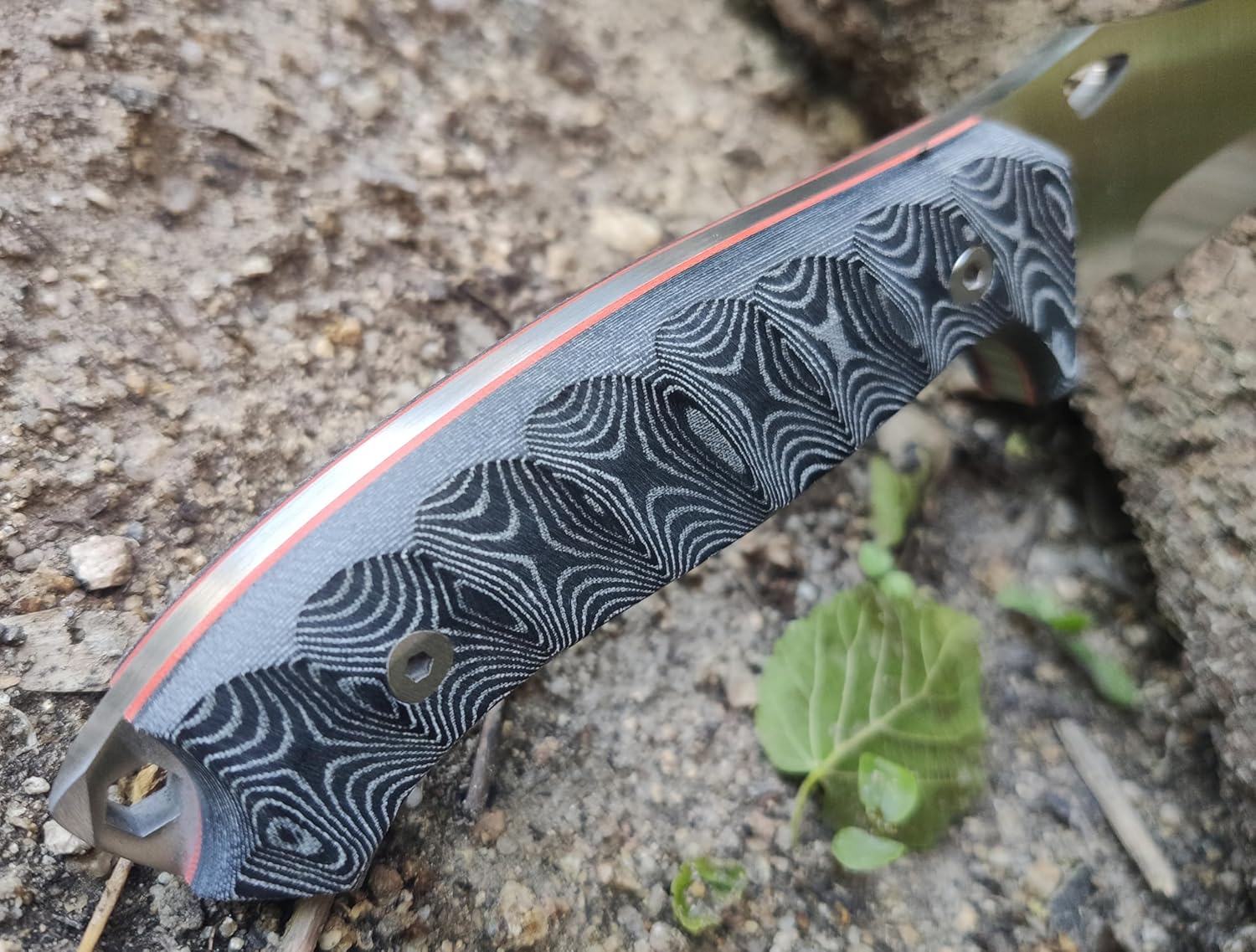 J&V Scorpion – Survival Knife for Camping Bushcraft Field Hunting Fishing Blade 15.5 cm Stainless Steel MOVA-58 Cordura Sheath Made in Spain