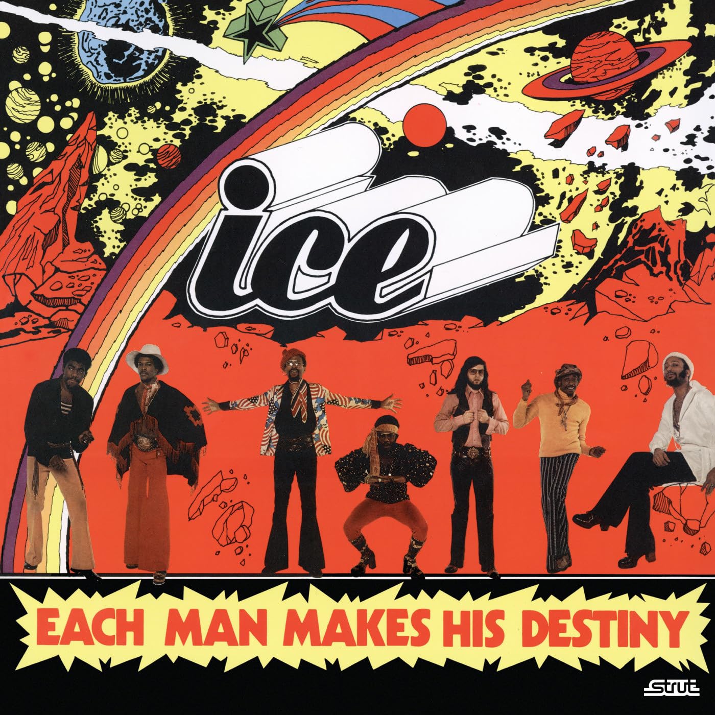 ICE aka LAFAYETTE AFRO ROCK BAND - Each Man Makes His Destiny (reissue) - LP
