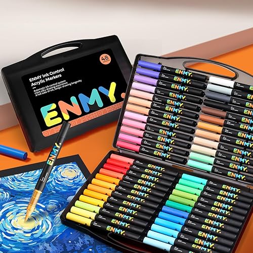 ENMY 48 acrylic markers