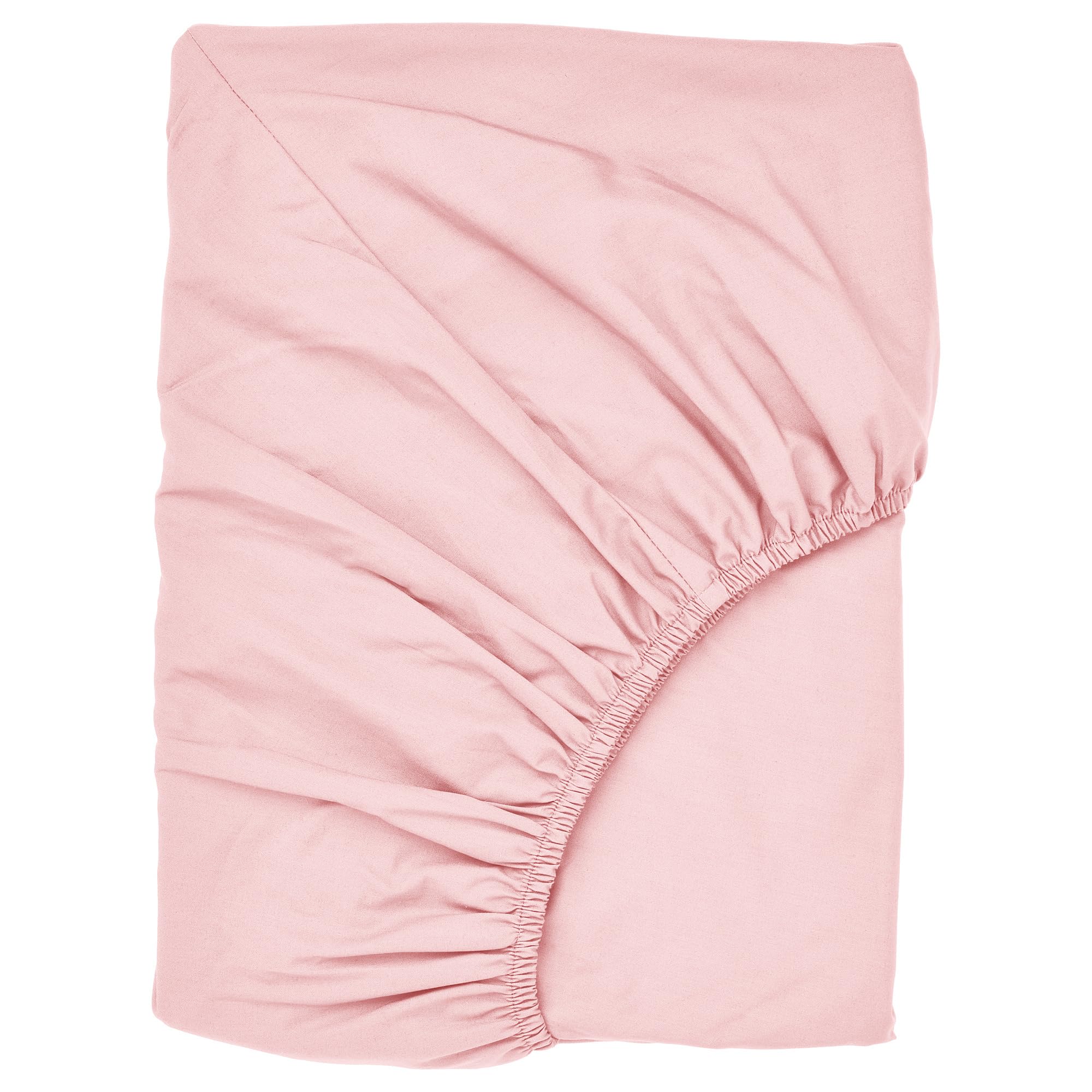 Drap-housse 120 x 200 ULLVIDE rose pour une chambre cocooning