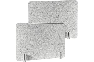 Fabbay Acoustic Desk Privacy Panel Dividers Noise Reduction Sound Proof Separators