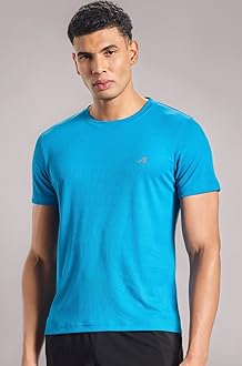 Boldfit Gym T Shirts for Men Workout Breathable T Shirt for Man Active Wear Sports Tshirt for Men Lightweight Gym Tshirts for Man Dry Fit Running T Shirts for Boys Regular Fit Sports Tshirts